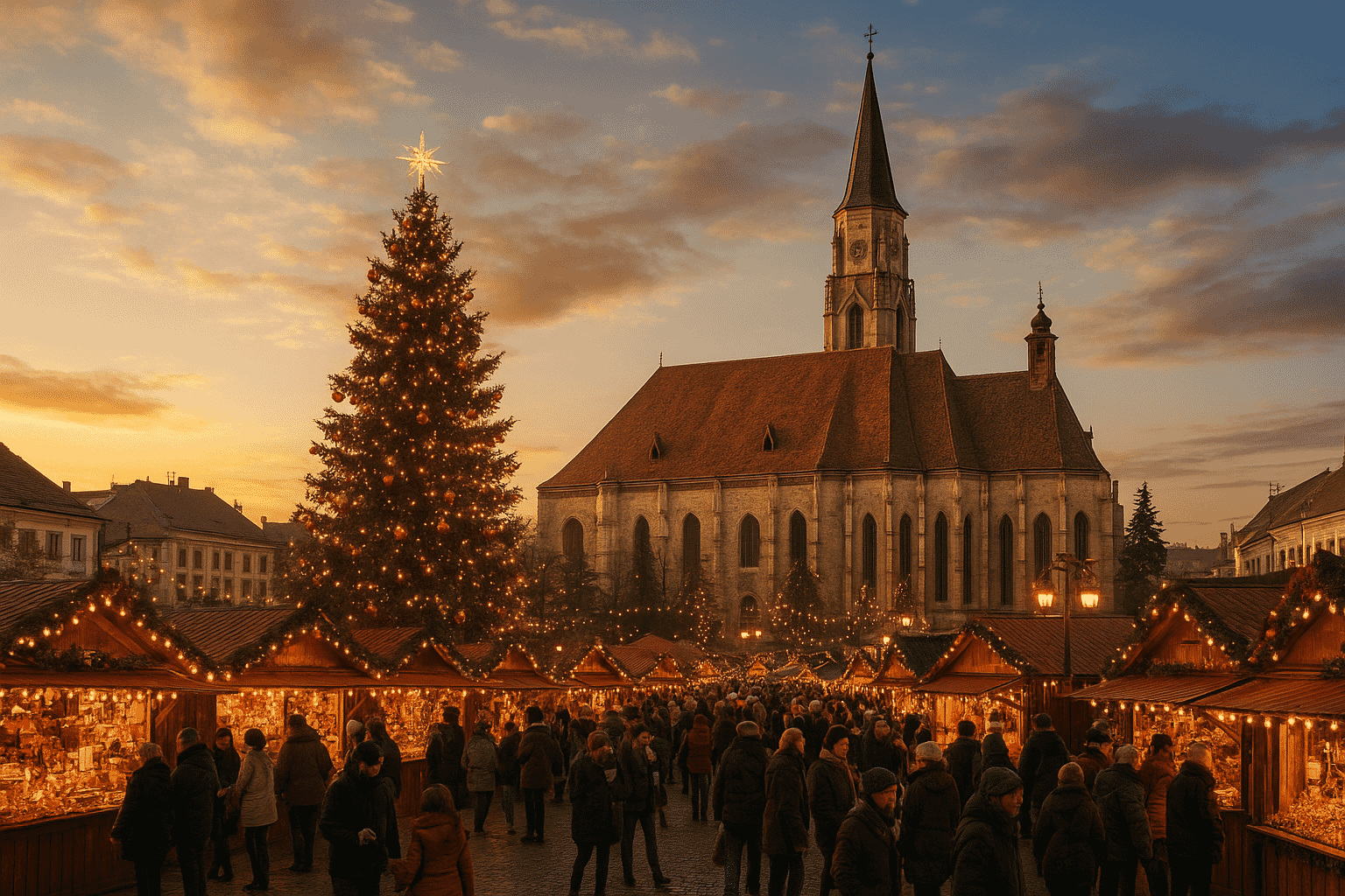 Featured image for: Top 5 târguri de Crăciun în România: Ghid local pentru magia festivă